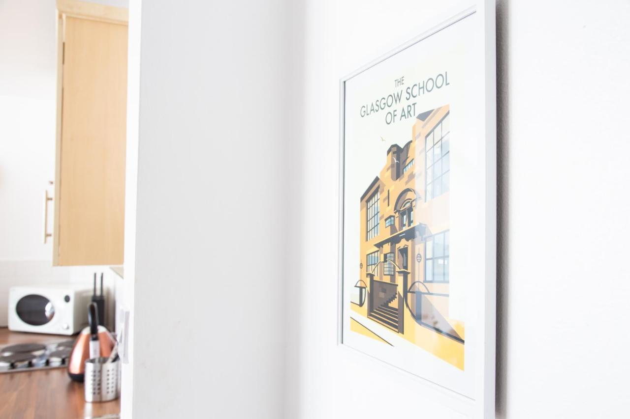 Modern Merchant City Apartment By George Square Glasgow Exterior photo